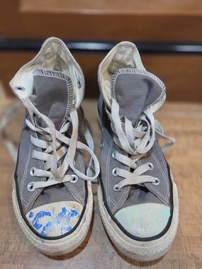 Converse grey high Top Sneakers - Off-White